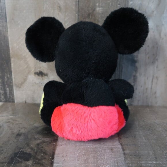 Mickey Mouse Vintage Small Bean Plush Toy Walt Disney Stuffed Animal - Picture 5 of 7